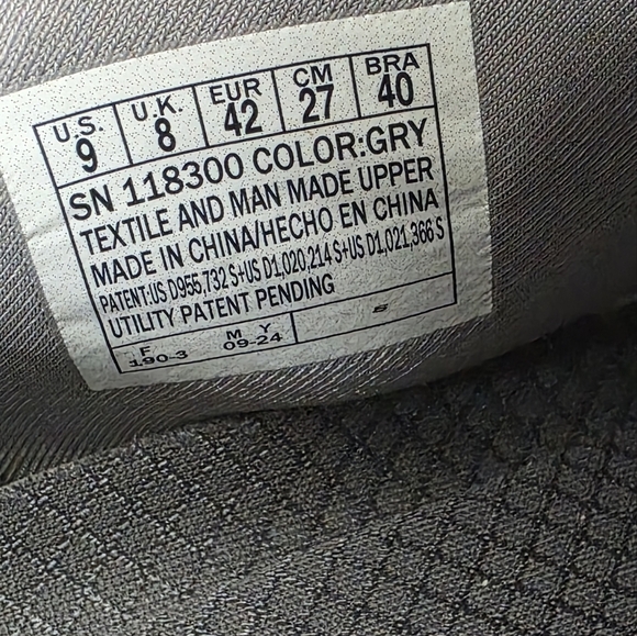 Skechers Men's Hands Free Slip Ins Chaos Daily Hype/ Gray/ Size 9 New NWOT - Picture 15 of 15